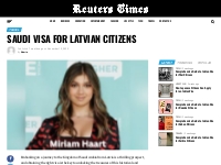 SAUDI VISA FOR LATVIAN CITIZENS   Reuters Times