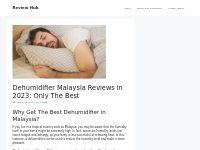 Dehumidifier Malaysia Reviews in 2023: Only The Best