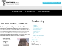 Where Do I Go To Court – Rhymer Bankruptcy Law Firm