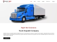 Right Net Solutions   Truck Dispatch Service