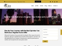 Sprinter Van Rental Los Angeles - LimoxTransporation