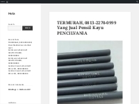 TERMURAH, 0813-2270-0999 Yang Jual Pensil Kayu PENCILVANIA   Hola