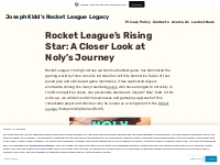 Joseph Kidd s Rocket League Legacy