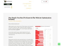 Five People You Need To Know In The Website Optimization Industry - R 