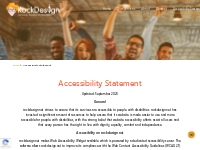 Accessibility Statement - Rock Design | Professional Web Development