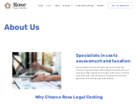 About - Rose Legal Costing