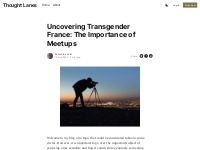 Uncovering Transgender France: The Importance of Meetups