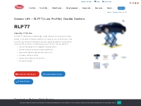 RLP77 | 7,700 lb Scissor Car Lift | Rotary Lift