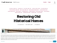 Restoring Old Historical Homes   Royal Bohemian Luxe