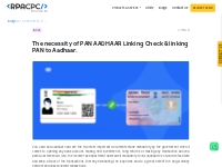 PAN AADHAAR Linking Check and Linking