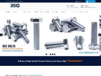 RSG Fasteners Is ISO Certified & Fasteners Exporters India