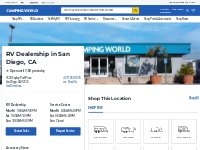 Camping World of San Diego | New & Used RV Dealers