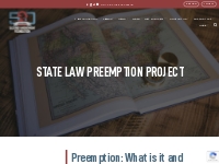 State Law Preemption Project - Second Amendment Foundation