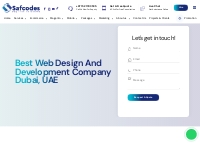 Safcodes #1 Web Design and Development Company Dubai, UAE