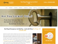 San Diego Emergency Lock And Key | Locksmith Shop San Diego, CA |619-8