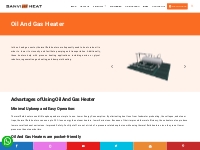 Efficient Oil and Gas Heater | Reliable Heating Solutions