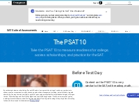 The PSAT 10 – SAT Suite | College Board