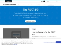 The PSAT 8/9 – SAT Suite | College Board