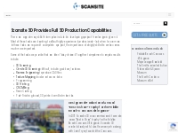 Full 3D Production Capabilities   Scansite