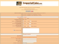 Imperialtorte - Imperial Cake - Online Order Form