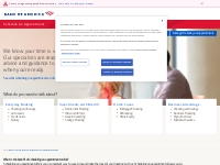 Schedule an Appointment - Bank of America
