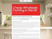 Cheap Wholesale Clothing in the UK | Smore Newsletters