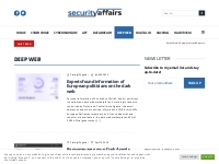 Deep Web Archives - Security Affairs