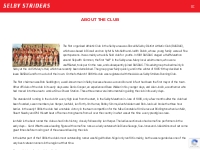 About the club   Selby Striders