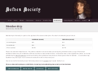 Membership - Selden Society