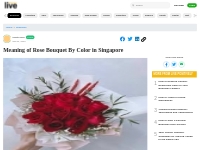 Meaning of Rose Bouquet By Color in Singapore