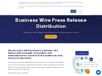 Press Release Distribution | Business Wire