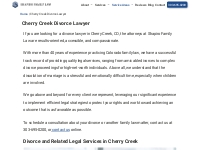 Cherry Creek Divorce Lawyer - Shapiro Family Law