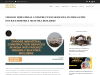 Industrial Construction Services in India