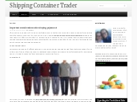   Fashion — Shipping Container Trader