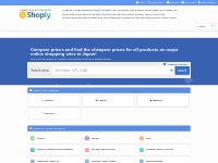 Shoply Japan : compare prices and shop from Japan