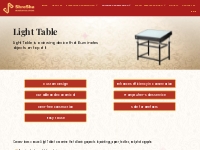 Light Table - ShreSha Museum Solution Pvt. Ltd.