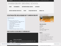 Heathgates Roundabout Shrewsbury - Shrewsbury Driving School