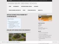 Meole Brace Roundabout Shrewsbury - Shrewsbury Driving School