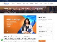 MBBS in Georgia | Top Universities, Fees, Eligibility