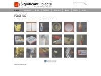 FOSSILS | Significant Objects