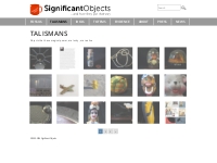 TALISMANS | Significant Objects