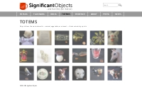 TOTEMS | Significant Objects