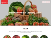 Best Micronutrients Company In India | #1 Manufacturer -SIGNOVA