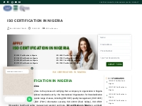 BEST ISO Certification in Nigeria | Call: ? +91-6390019004
