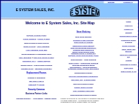 E System Sales Complete Site Map 800 619 9566