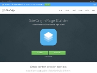 Page Builder Plugin - SiteOrigin