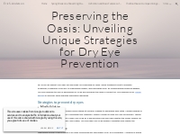 Eric S. Anderson - Preserving the Oasis: Unveiling Unique Strategies f