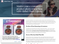 Global Photo Edit - Master your e-commerce product photo retouching wi