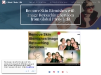 Global Photo Edit - Remove Skin Blemishes with Image Retouching Servic
