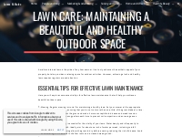 James M. Malec - Lawn Care: Maintaining a Beautiful and Healthy Outdoo